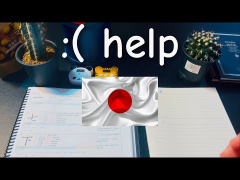 This guy tried to study japanese