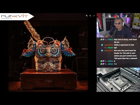 The Funky Kit Show LIVE Ep.317 - ASRock Z890 Taichi, Cyber Monday, MSI Collaboration