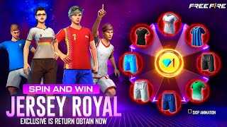 Jersey Royale Return Date Confirm|Jersey Royale Kab Aayega|Soccer Royale Return|New Event Free Fire