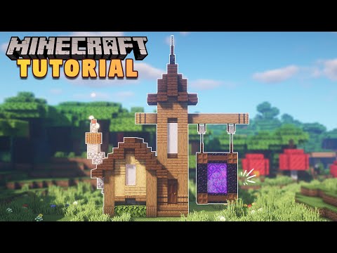 Minecraft Survival Starter House Tutorial