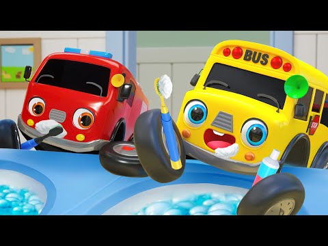 Brush Teeth Song | What Do You Need | Learn Good Habits | Nursery Rhymes & Kids Song - Baby Car Song