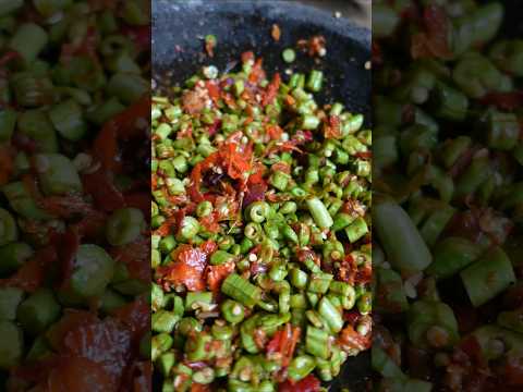 PAGI- PAGI BIKIN SAMBAL KACANG PANJANG #shorts #cooking #food