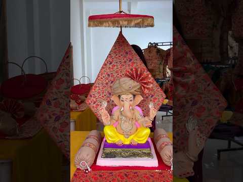 Ganpati Decoration Ideas #ganpatidecor #ganpati2024 #ganpatidecoration #shorts