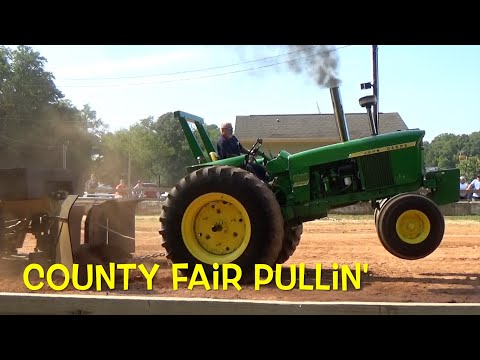 40th year of Tractor Pulling at the AA Co. Fair.