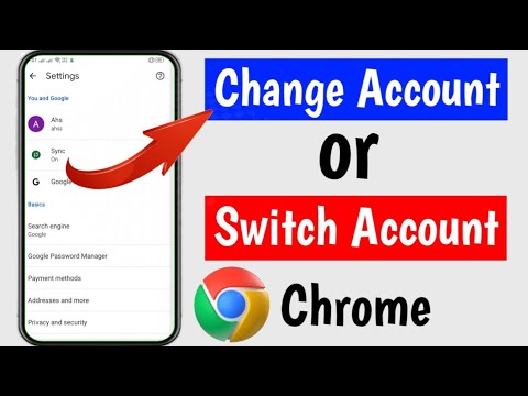 How to Switch Gmail account in Google Chrome | Chrome Me Email Account Kaise Change Kare 2024