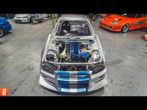 Building a Modern Day (Fast & Furious) R34 Skyline - Part 5