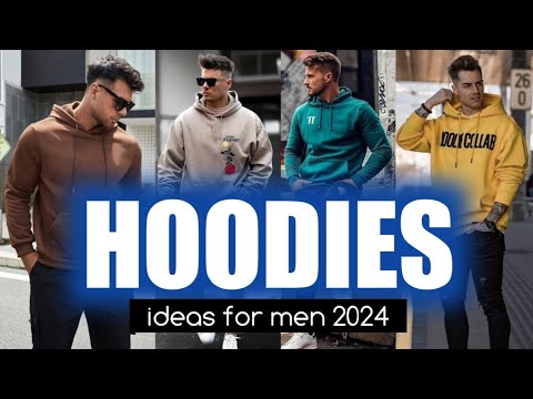 2024 HOODIES Outfit Ideas for Mens 🔥 18 ways to wear hoodies 🔥