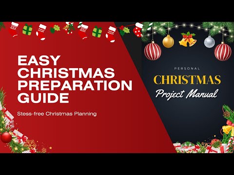 Escape the Holiday Chaos: Master the Ultimate Early Christmas Project! | STRESS FREE Christmas Prep