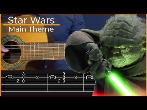 Star Wars - Main Theme (Simple Guitar Tabs)