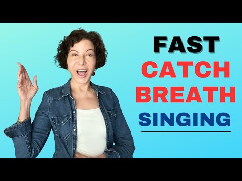 OUT OF BREATH in Long Vocal Lines?  Take a FAST BREATH