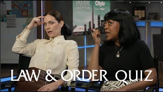 We quizzed the Law and Order Toronto cast on their knowledge of the franchise