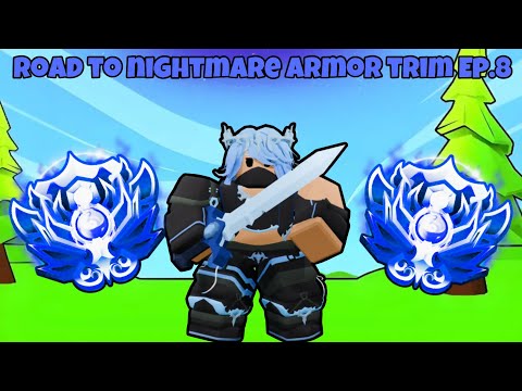 Road To NIGHTMARE Armor Trim EP.8 (Roblox Bedwars)