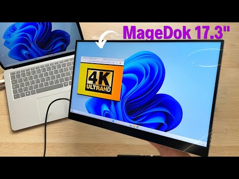 MageDok 17.3" Portable Monitor Review - 4K Goodness