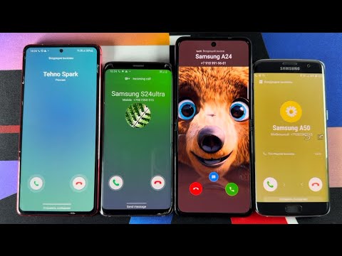 Incoming Call Samsung Galaxy Note 10 + Samsung Galaxy S9 + Techno Phantom V + Samsung Galaxy S7 Edge