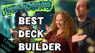 Our NEW favorite Deck Builder | Chemical Overload board game REVIEW and OVERVIEW