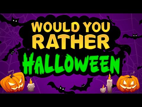 Would You Rather…? Halloween Edition 🎃👻 | Hardest Halloween Choices