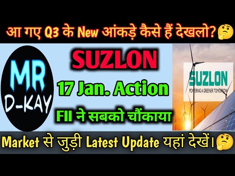 Suzlon Energy Q3 के New आंकड़े आए। 🔥 Suzlon energy share latest news | Suzlon energy latest news