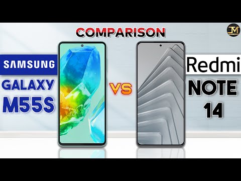 Redmi Note 14 vs Samsung Galaxy M55s : Which Phone is Best❓😲