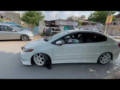 Kashir king Honda city scraping on 17inch.#car #honda #kashirking