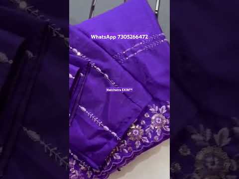 Embroidery work sarees #sareesonline #sareereview