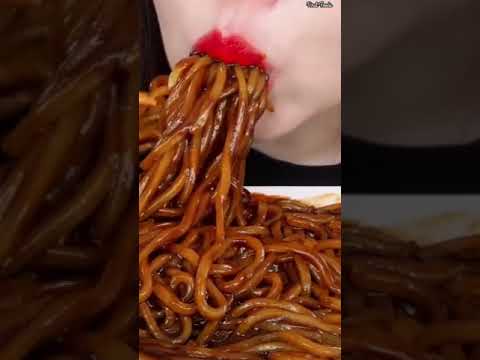 Asmr Eating Super Spicy Fire Noodles 🔥😳#shorts