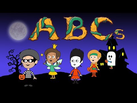 Halloween ABCs Song - Alphabet Song for Children and the Whole Family - Little Blue Globe Band