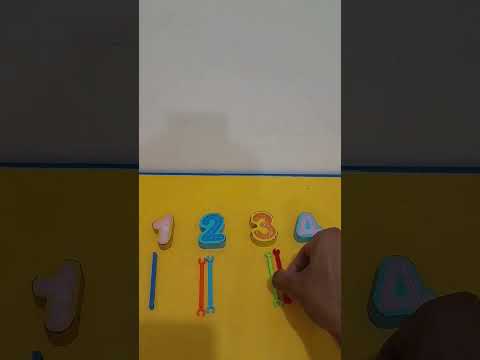 Fine motor skills #viralshort #shortvideo #utubeshorts #likevideo #foryou #ot #numbers #colors