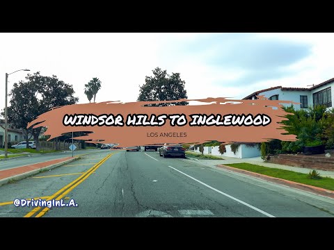 WANDERING WINDSOR HILLS TO IMPELLING INGLEWOOD - STREETS OF L.A. 4K #residential