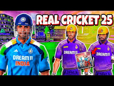 Real Cricket 25 Aa Gya 🗿‼️How To Download & Play🤔|| RC25 V5 Update