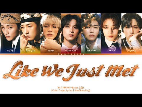 NCT DREAM 'Like We Just Met' Lyrics [Han/Rom/Eng-Color Coded Lyrics]