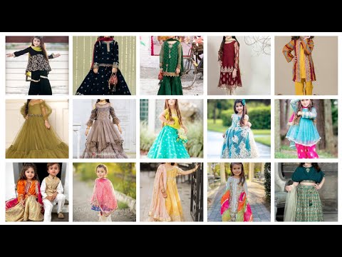 Mehndi dresses designs for girls 2024|| Trending mehndi dresses for baby girls 2024