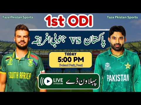 south africa vs pakistan 1st odi live streaming 2024 - 1st Odi Live match - pak vs sa series 2024