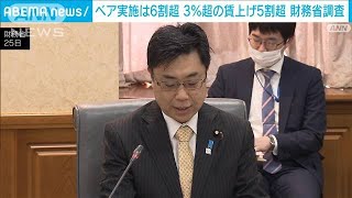 企業の賃上げ　ベア実施は6割超（前年度比＋23ポイント）「3％以上」の賃上げは5割(2023年4月25日)