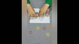 Improve fine motor skills with color matching for toddlers#finemotorskill  #diygame #matchingcolors