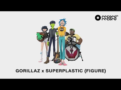 Unbox / Review SUPERPLASTIC X GORILLAZ BAND FULL SET