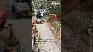 Watch: Two Rhinos Attack A Tourist Vehicle; 7 Injured | West Bengal News | Jagran English