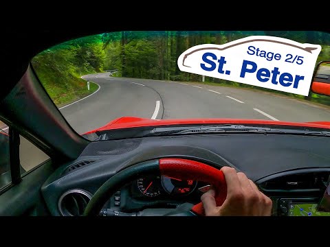 Stage 2/5 St. Peter | obm Land der 1000 Hügel Rallye 2024 | POV Recce