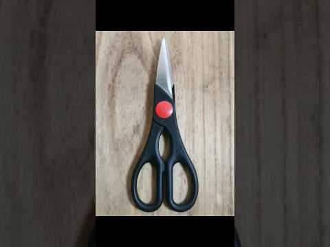 Can this kitchen scissors cut wet toilet paper? #sharpening #scissors #磨刀 #香港 #剪刀 #鉸剪 #hongkong #磨剪