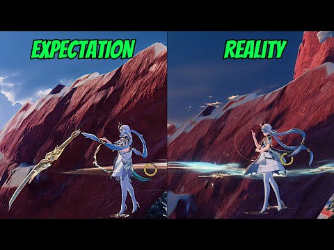 Jinhsi Parkour Ads, Expectation VS Reality | Wuthering Waves