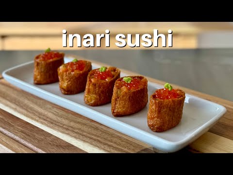 Inari Stuffed Sushi - Quick & Delicious Sushi Snack