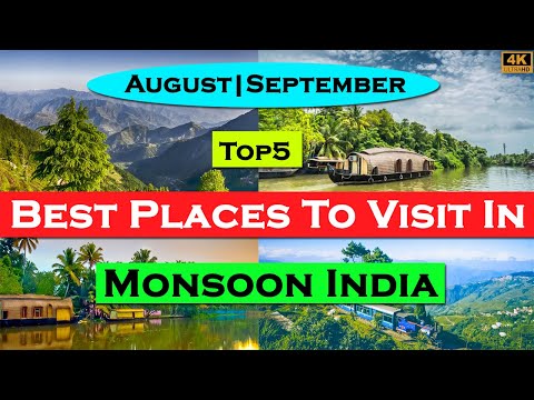 5 Best Places To Visit August & September In India | Monsoon Places | August & September #india