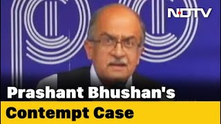 Prashant Bhushan Response To Us Is Even More Derogatory: Supreme Court