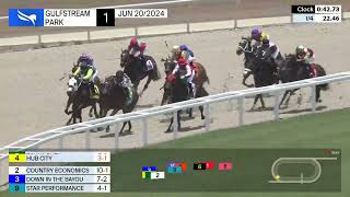 Gulfstream Park Carrera 1 - 20 de Junio 2024