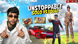 UNSTOPPABLE🔥 Pro Lobby 21 Kills Solo Vs Squad Gameplay- Free Fire Max