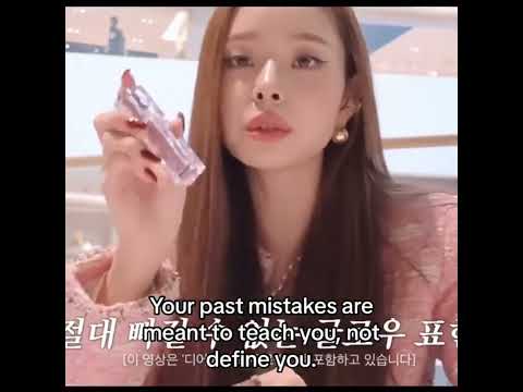 dont let your past define you #songjia #wonyoung #wonyoungism #motivation #mindset #songjiamindset