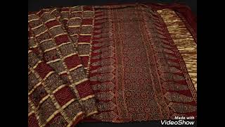 ajrakh saree