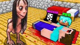 SCARY 3 A.M CHALLENGE in MINECRAFT BATTLE: NOOB vs PRO vs HACKER vs GOD / AVM ANIMATION