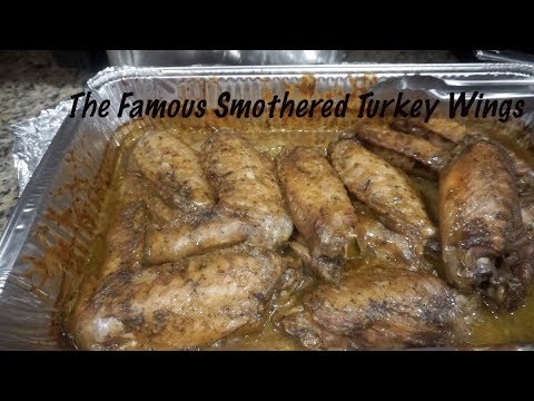 The Famous Smothered Turkey Wings | Turkey Wings & Gravy Recipe | Southern Smoke Boss