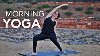 20 Minute Morning Yoga Flow (AM For Energy) | Fightmaster Yoga Videos