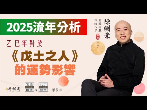 流年分析 | 2025乙巳年對戊土之人的運勢影響 | 以四柱八字來看《紫微解密》(字幕版)